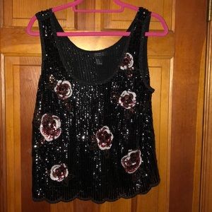 NWOT Forever21 sequined tank